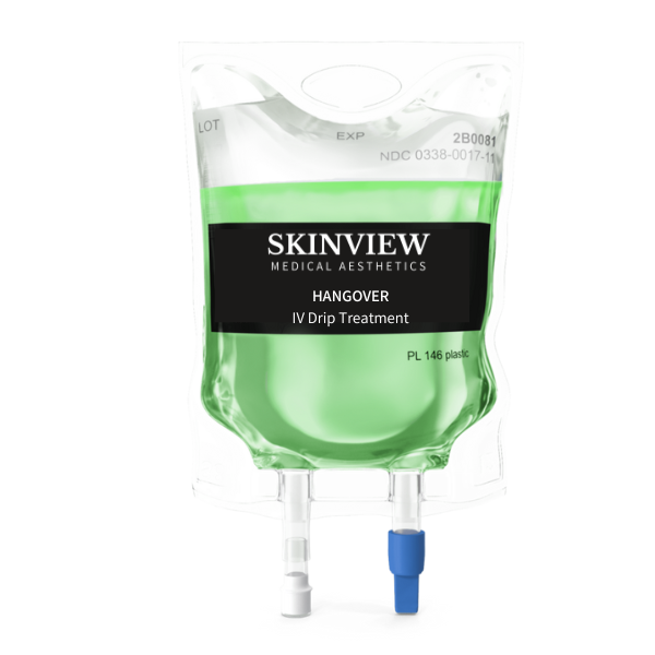 SkinView Hangover iv drip treatment